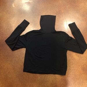 Chico’s Micro-Ribbed Black Turtleneck Sweater Sz 1